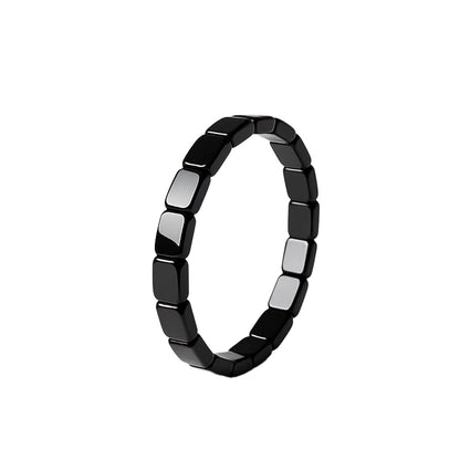 Hematite Bracelet for Men Reclaim Your Edge Confidence Natural Hematite Stone Beaded Stretch Healing Bracelets Gift Jewelry